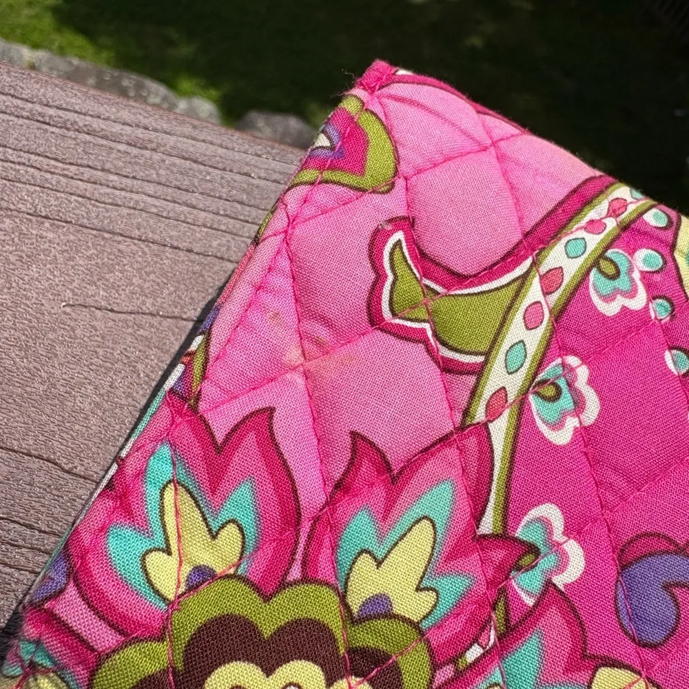 Vera Bradley Pink Paisley Wristlet